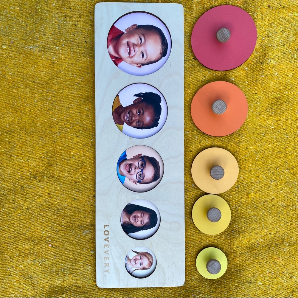 LOVEVERY peekaboo photo reveal puzzle